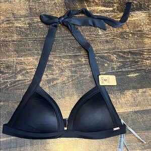 PINK Victoria's Secret Black Bikini Top